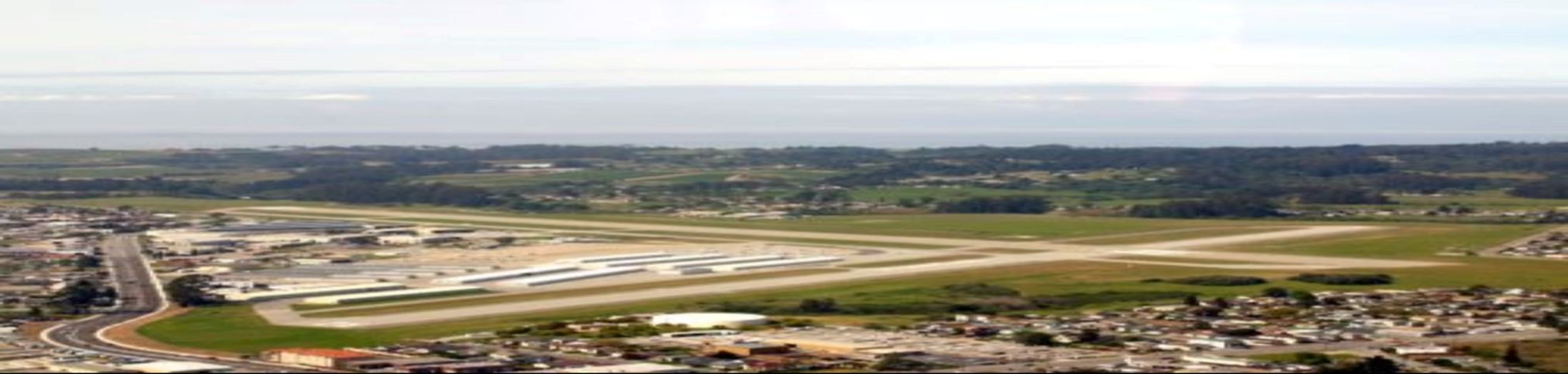 Aerial View of Watsonville Municipal Airport
