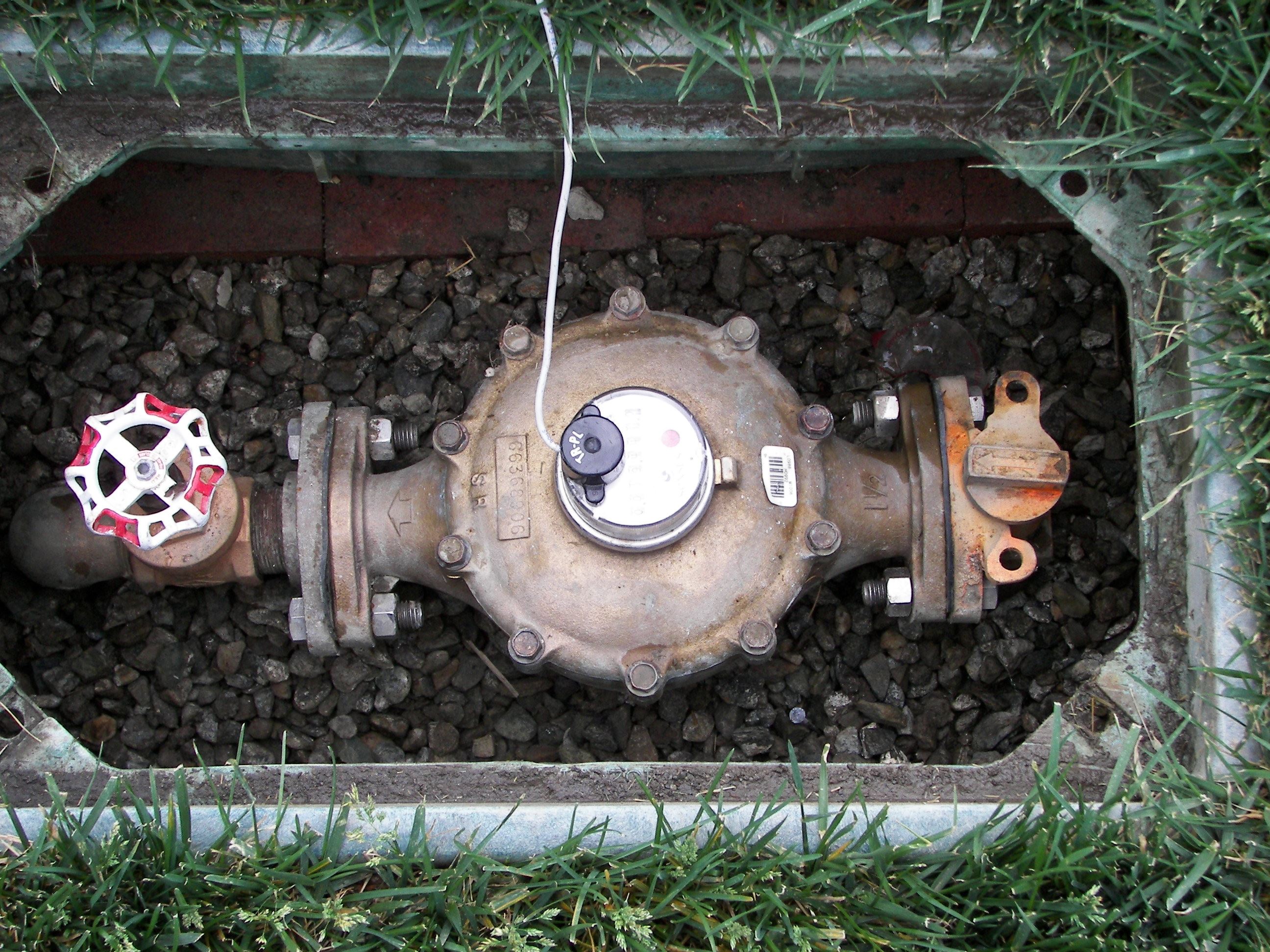 Water Meter Under the Ground