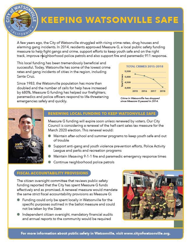 Keeping Watsonville Safe_