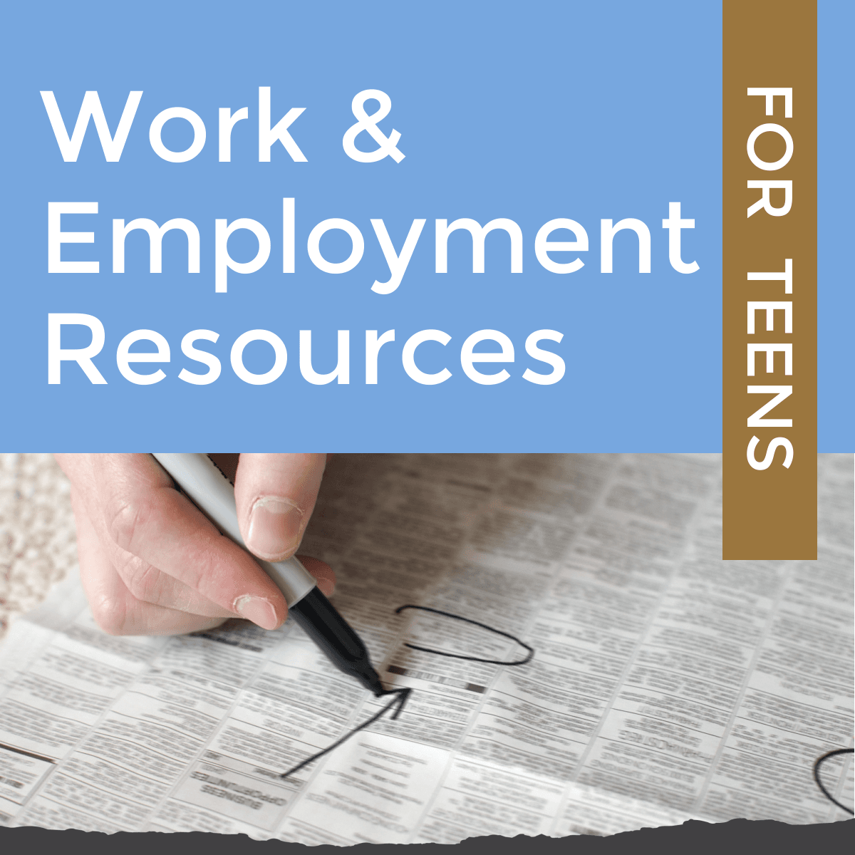 work and employment resources for teens