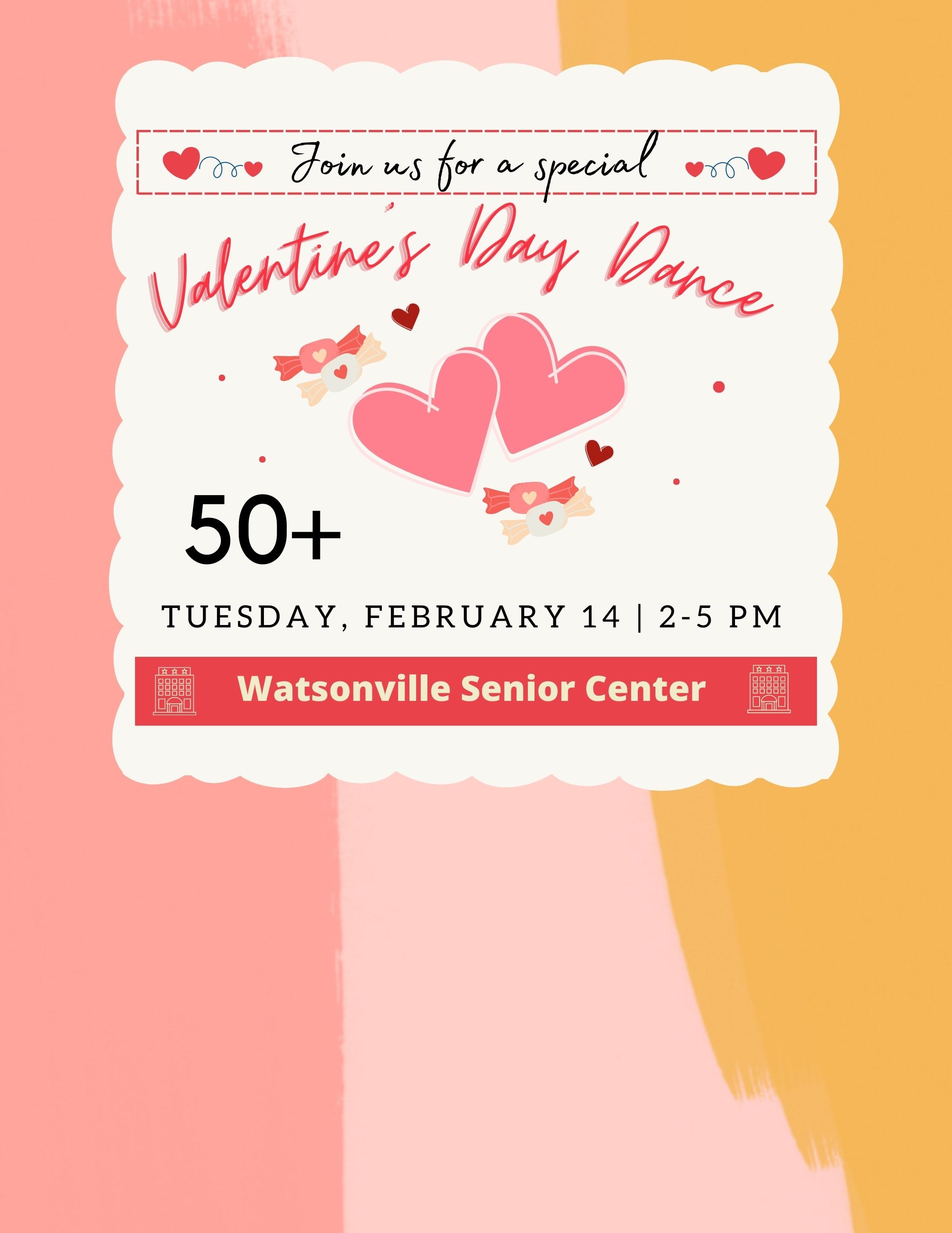Senior Center Valentine's Day Dance Newsflash