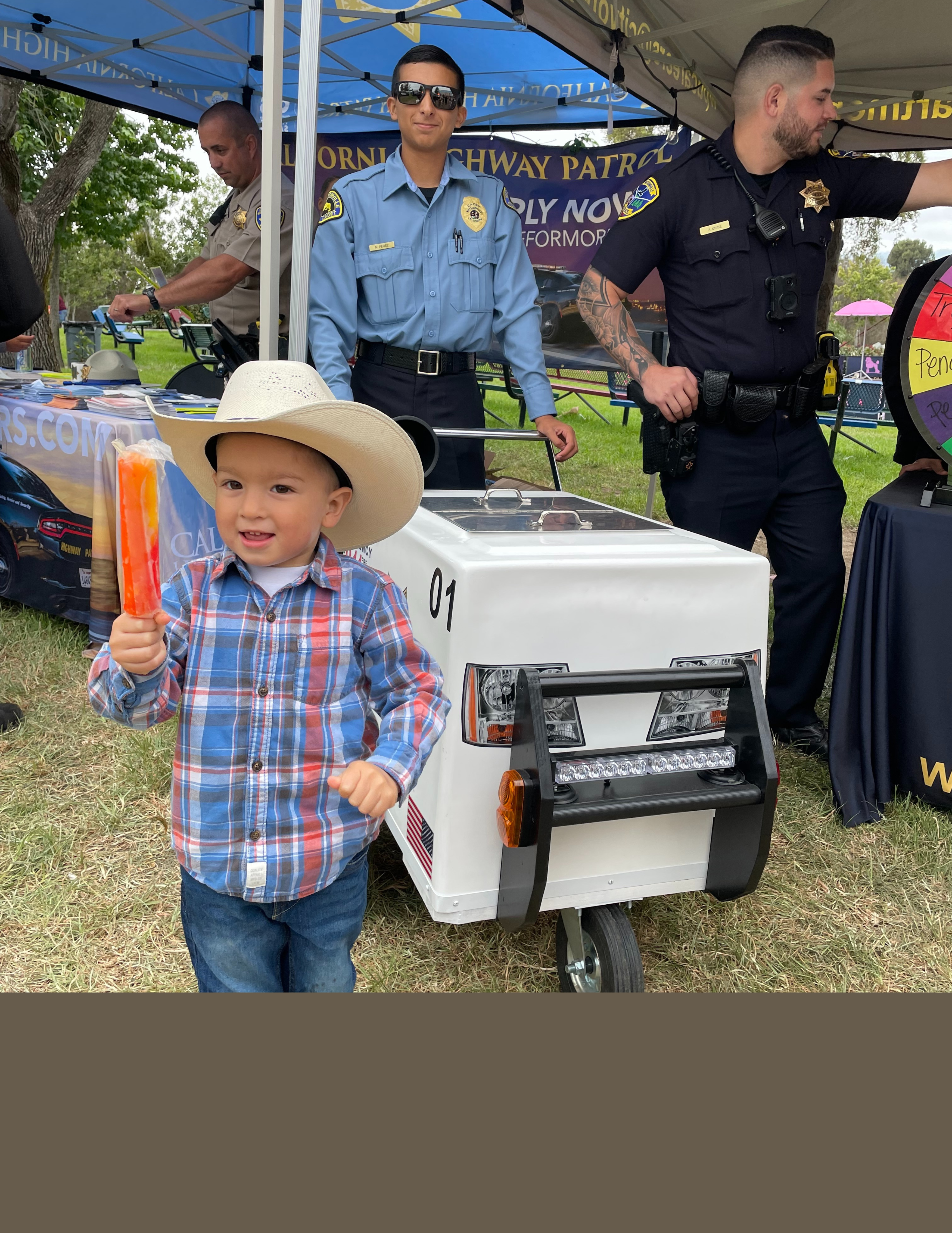 UNVEILING OF COPSICLE CART 