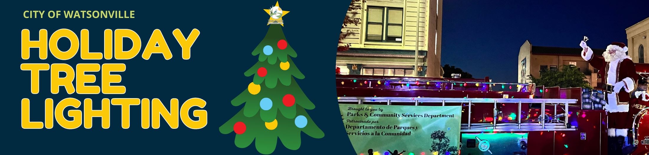 Tree lighting Page Banner