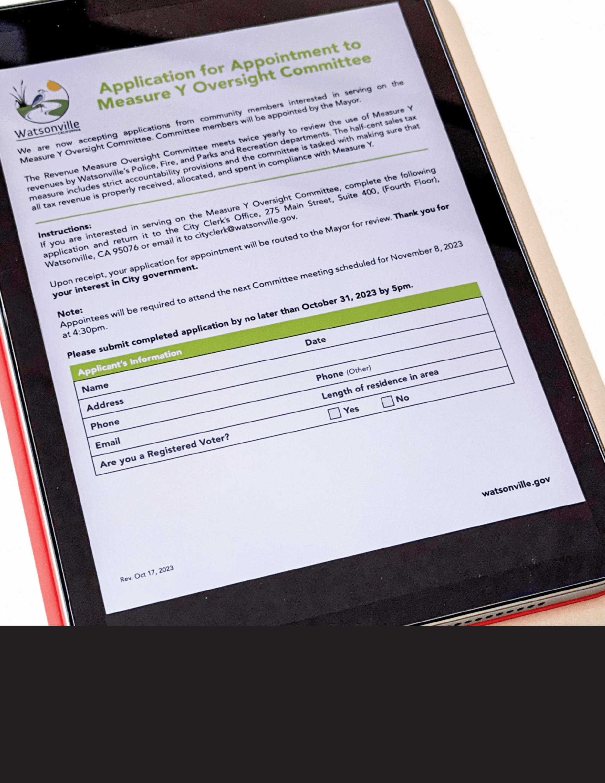 Boards and Commissions Web Template 