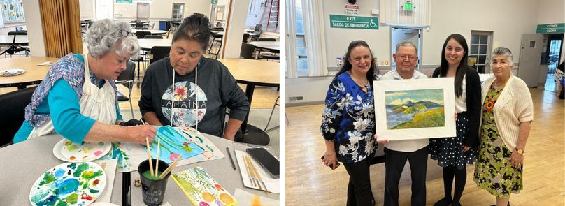 Older Adults Programs Art Banner