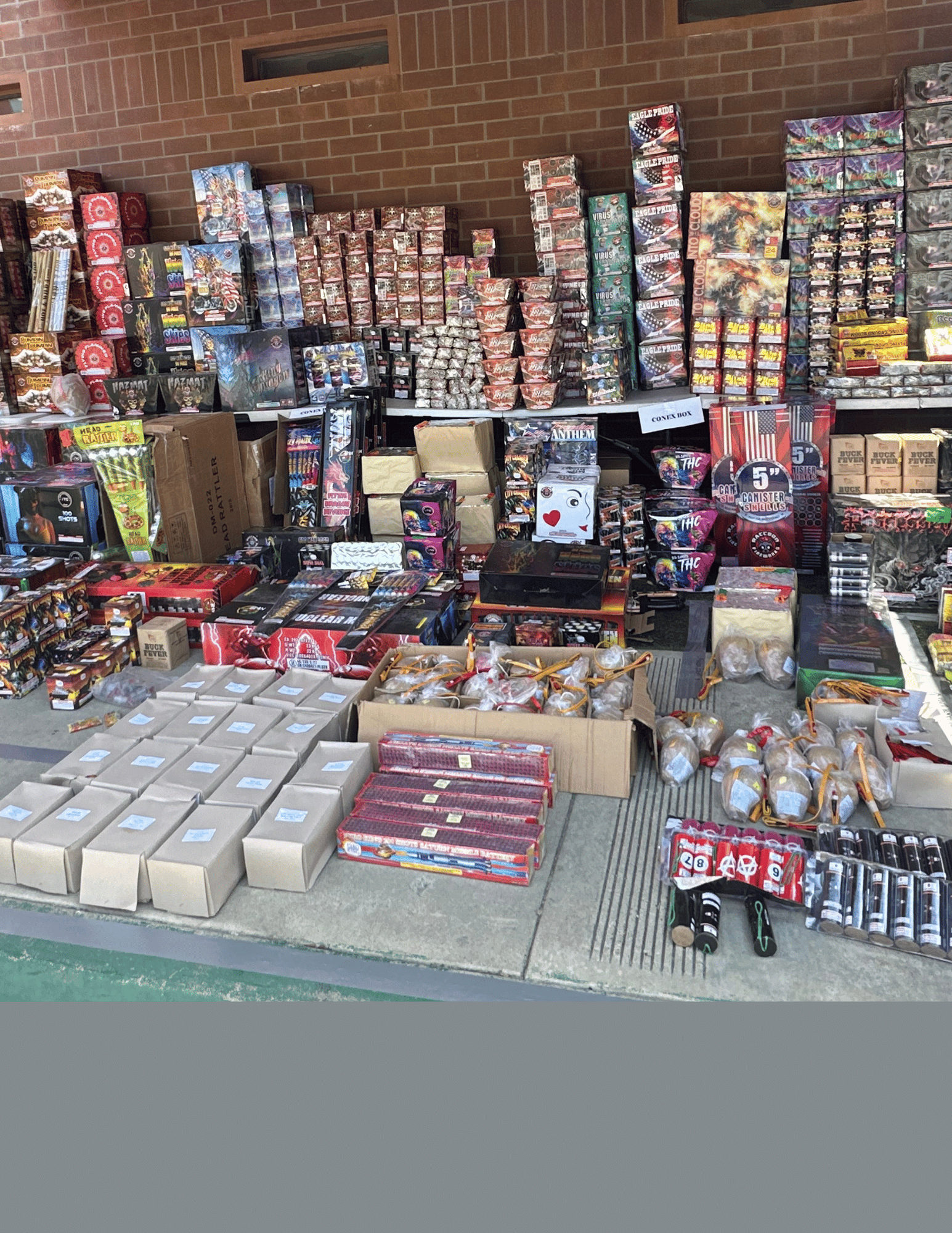 Largest illegal fireworks bust
