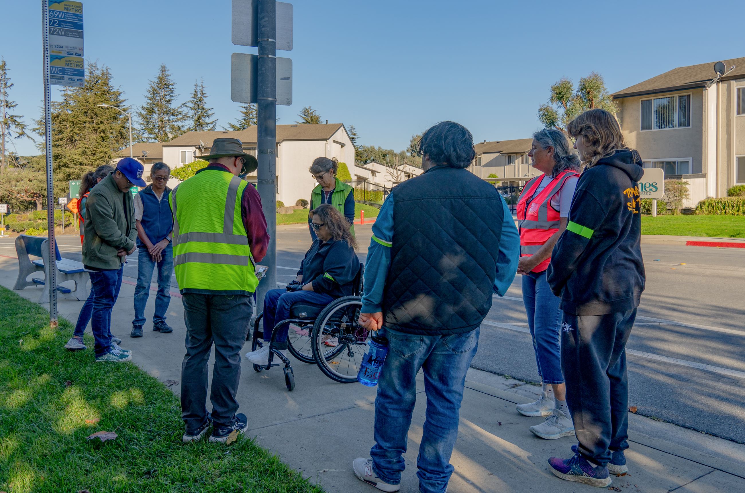 World Day of Remembrance for Road Traffic Victims commemorative walk
