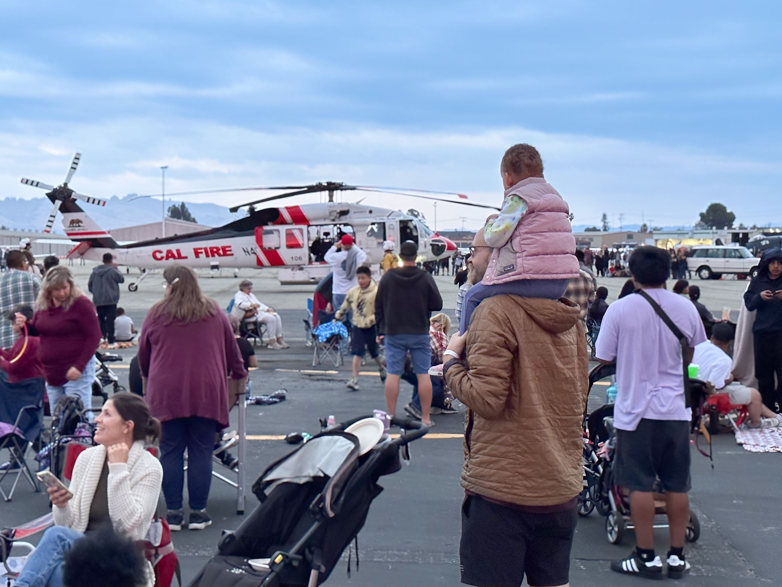 CHILD AT FIRE IN THE SKY