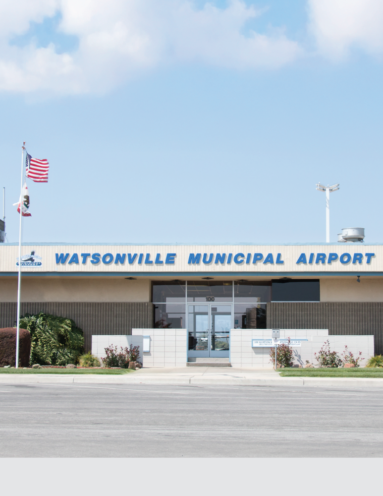 A photo of the main entrance of the Airport 