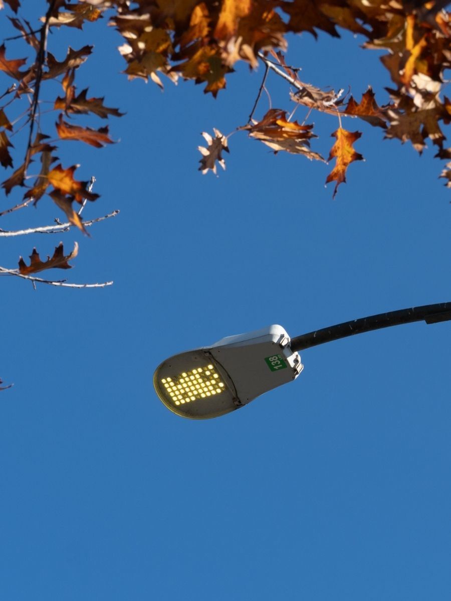 Newsflash street lights