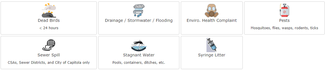 Countywide issues Opens in new window