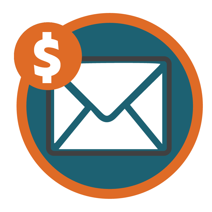 Utility Billing Icon Mail