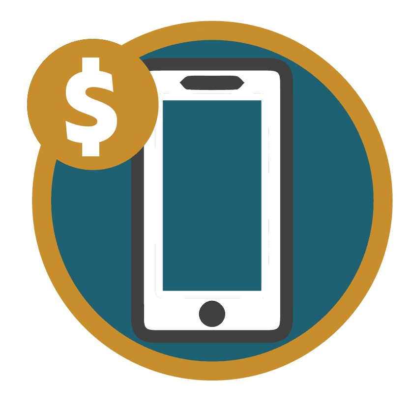 Utility Billing Icon Phone