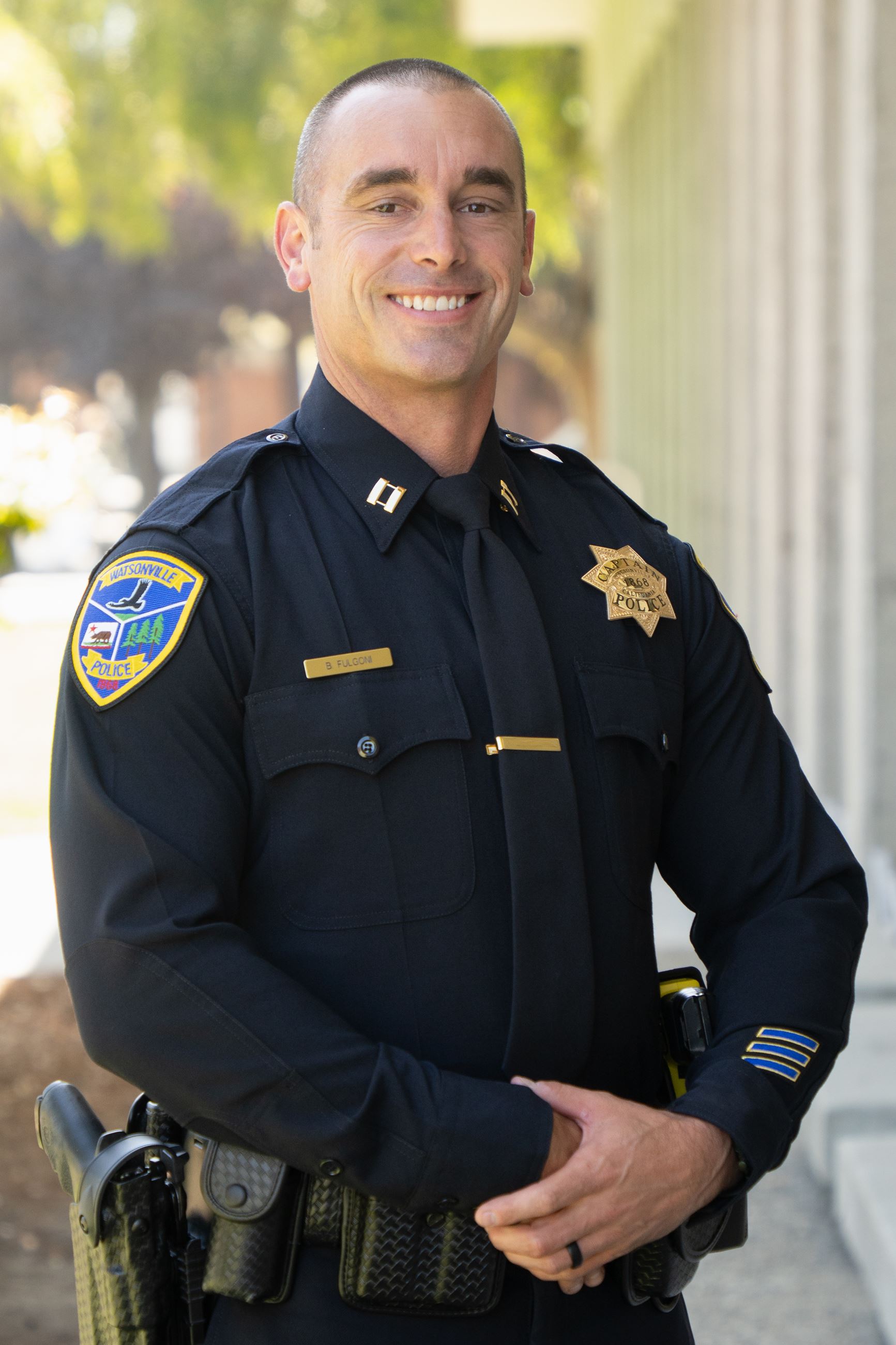 Cpt. Brian Fulgoni posing for photo 