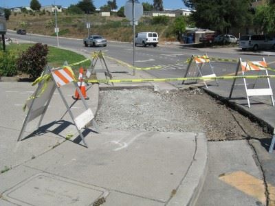 Sidewalk Construction