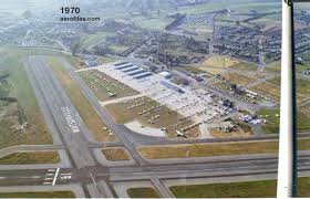 Aerial Photo of Airport in 1970